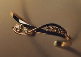 gold  and diamond bracelet