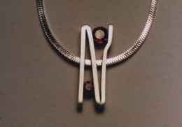 sterling silver pendant.